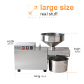 Automatic Oil Press S9 Stainless Steel Heavy Duty Intelligent Commercial Oil Press Sunflower Seed Peanut Oil Press 1500W (Max)