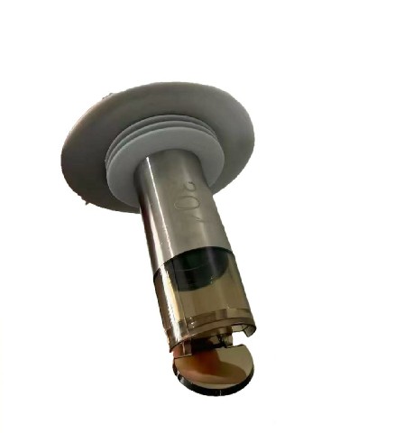 Customizable size stainless steel floor drain.