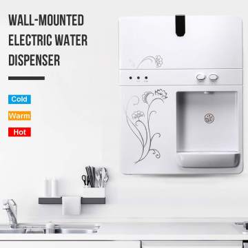 Wall Mounted Hot & Cold Electric Water Dispenser Hot Water Boiling Machine Removable Drip Tray Water Dispenser Without Bile
