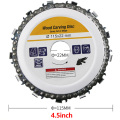 4/4.5/5 inch Grinder Disc and Chain Fine Abrasive Cut Chain 100/115/125 Angle Grinder Wood Carving Disc Cutting Shape