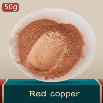 Copper Pigment Pearl Powder Mineral Mica Powder DIY Dye Colorant for Soap Art Crafts 50g Pearlized A