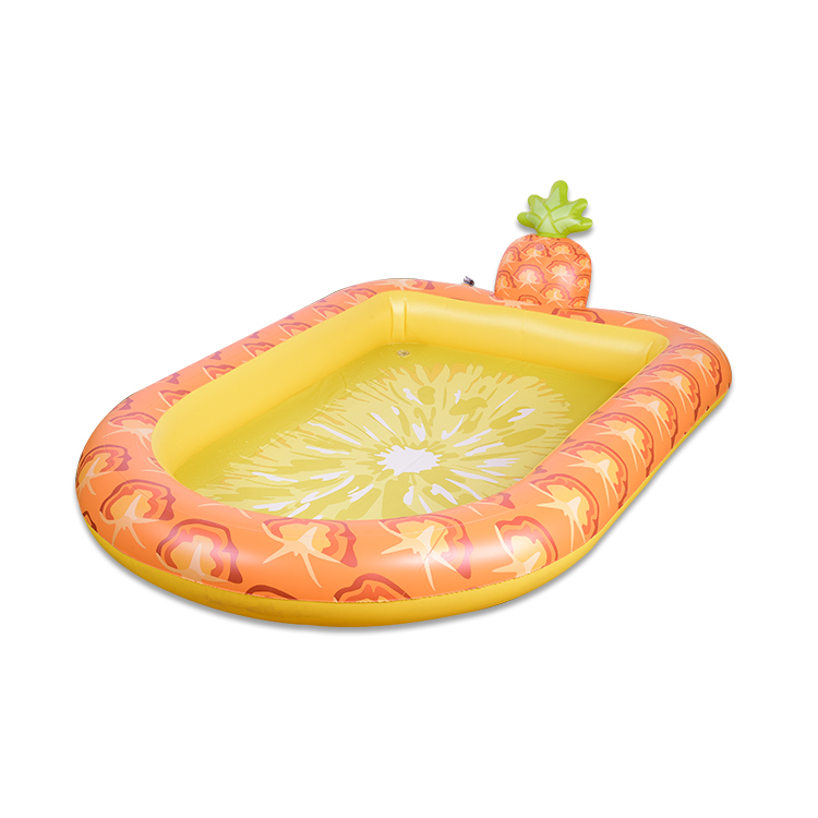 pineapple sytle sprinkler inflatable pool