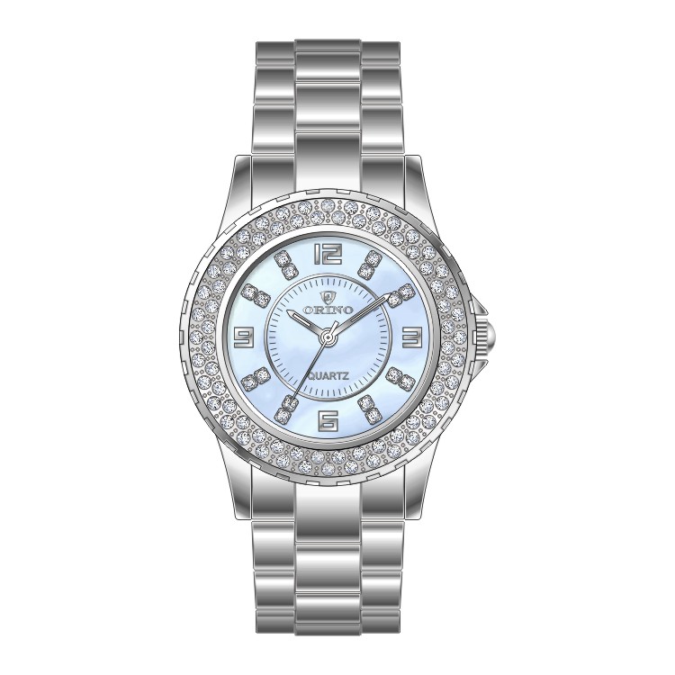 pearl quartz watch