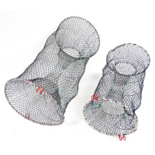 fishing cast nets china fish crab trap network cages shrimp nylon netting Automatic Fishing Cage Foldable Trap Cast Net Folding