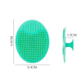 Silica Gel Cleaning Pad Wash Face Brush Facial Exfoliating Brush Skin Scrub Soft Deeply Cleanser Tool TSLM1