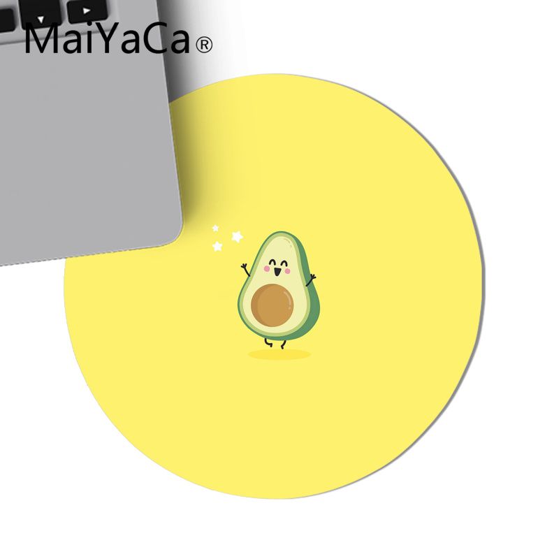 MaiYaCa Avocado Aesthetic Fruit Rubber Mouse Mat Pad gaming Mouse pad Rug For PC Laptop Notebook gamer desk pad