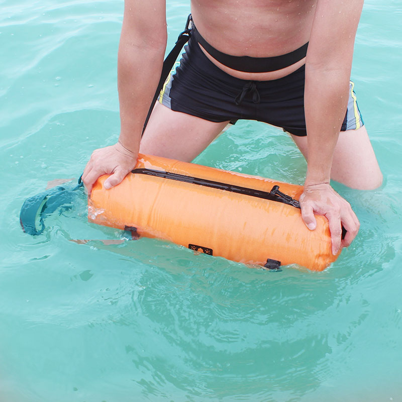 15L LONGHIKER Sport PVC Waterproof Swimming Rafting Diving Bag For Water Resistant Proof Swim Buoy Beach Sea Bag Backpack