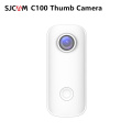 Original SJCAM Action Camera C100 Thumb Camera 1080P 30FPS H.265 12MP NTK96672 Chipset 2.4GHz WiFi 30M Waterproof Case