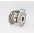 2PC Stainless Steel Flange Ball Valve ISO5211