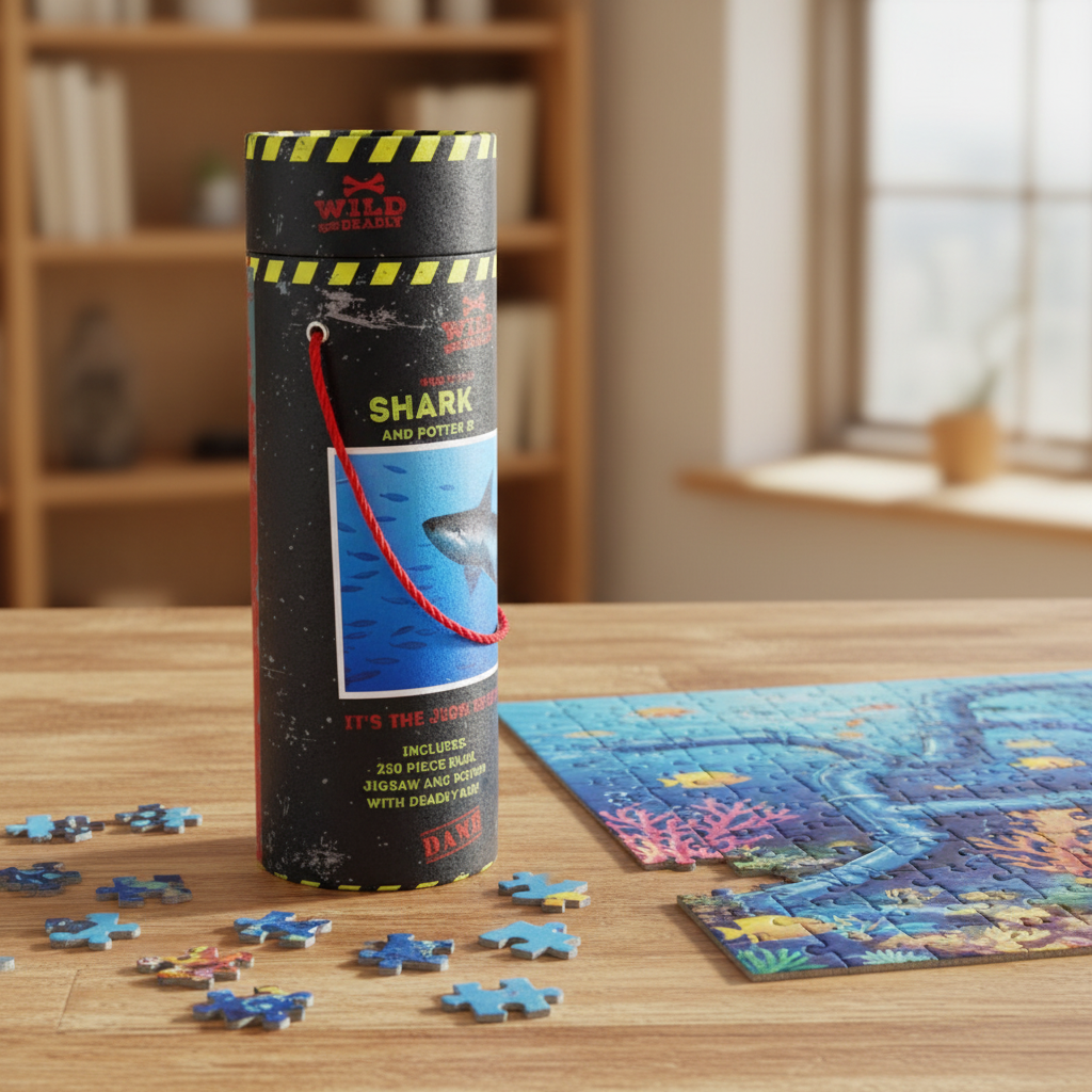Innovative Paper Tube Puzzle Gift