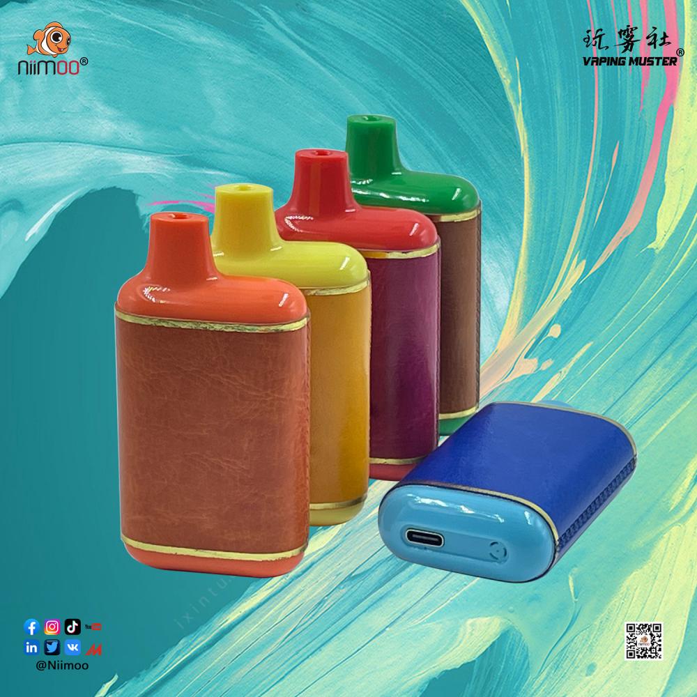 Leather Jacket Box Mesh E-Cigarette 3500
