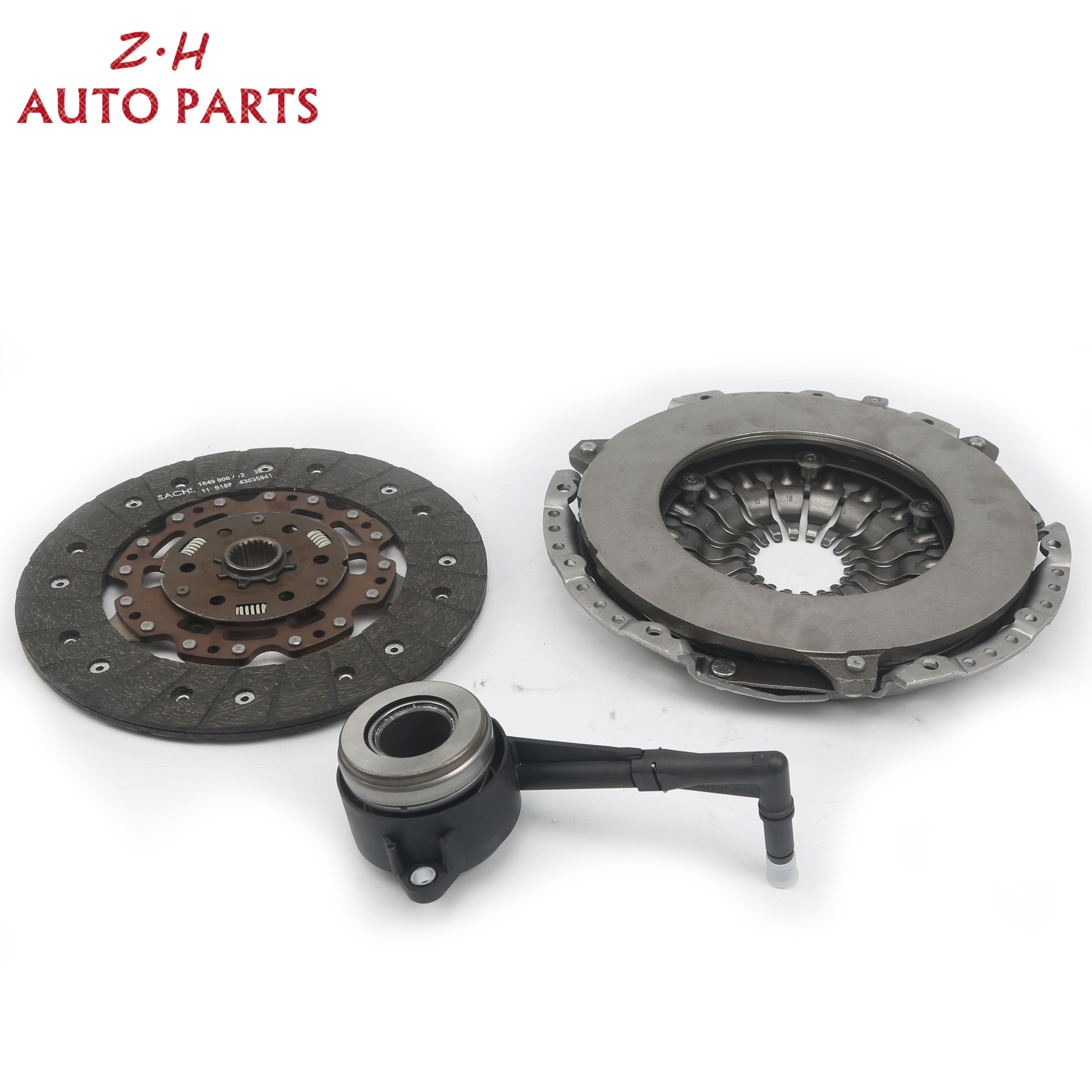 For VW Tiguan 2.0TFSI CAWA CAWB CCZA CCZC 6-Speed Manual Transmission New Clutch Kit With Clutch Plate & Central Slave Cylinder