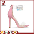 new fashion pink sweet sequins women sandals