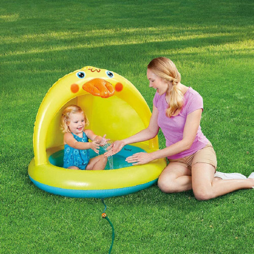 Yellow Duck Kiddie Pool with Sprinkler Toddler Pool for Sale, Offer Yellow Duck Kiddie Pool with Sprinkler Toddler Pool