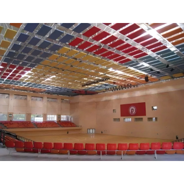 Floating Indoor Acoustic Absorbing Element