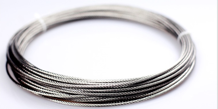 3-10MM 10-100M,7X7 or 7X19 304 stainless steel wire rope softer fishing cable clothesline lifting lashing steel boat hardware