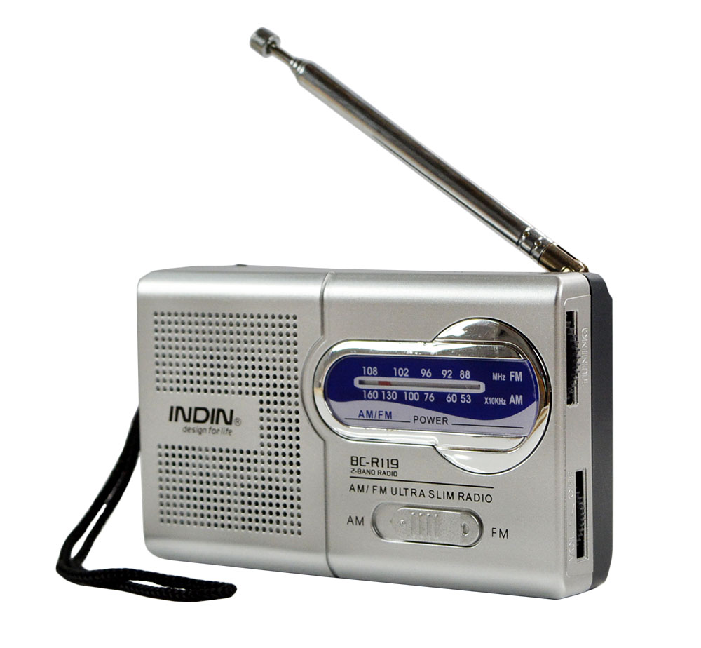 Mini Portable Radio Telescopic Antenna Speaker Outdoor Dual Band AM FM Music Player Universal Radio Receiver