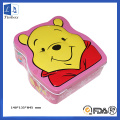 Cash Tin Box with Little Bear Printing