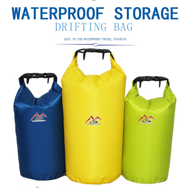 1Pc Multi-size Portable Outdoor Swimming Waterproof Bag Camping Rafting Storage Dry Bag Adjustable Sport River Trekking Bags