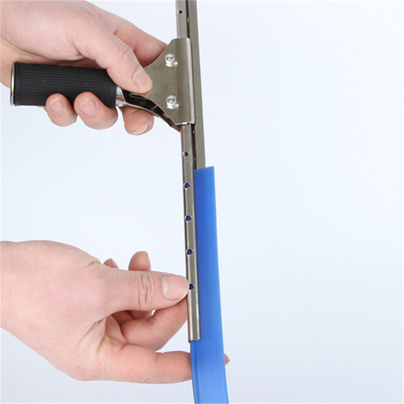 Rubber Wiper Glass Replace Tools Glass Scraper Water Rubber 106 Cm Long Squeegee HouseHold Tools White Black Blue 3 Colors
