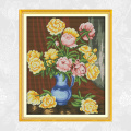 Needlework, Vase Series Counted DIY Cross Stitch kits 11CT 14CT Painting Crafts Home Decor Gift Art Factory Wholesale