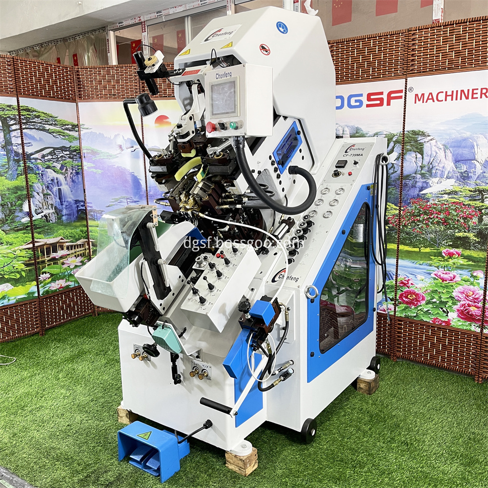 Recondtitioned 9 Pincer Hydraulic Toe Lasting Machine With Hot Melt 3 Jpg