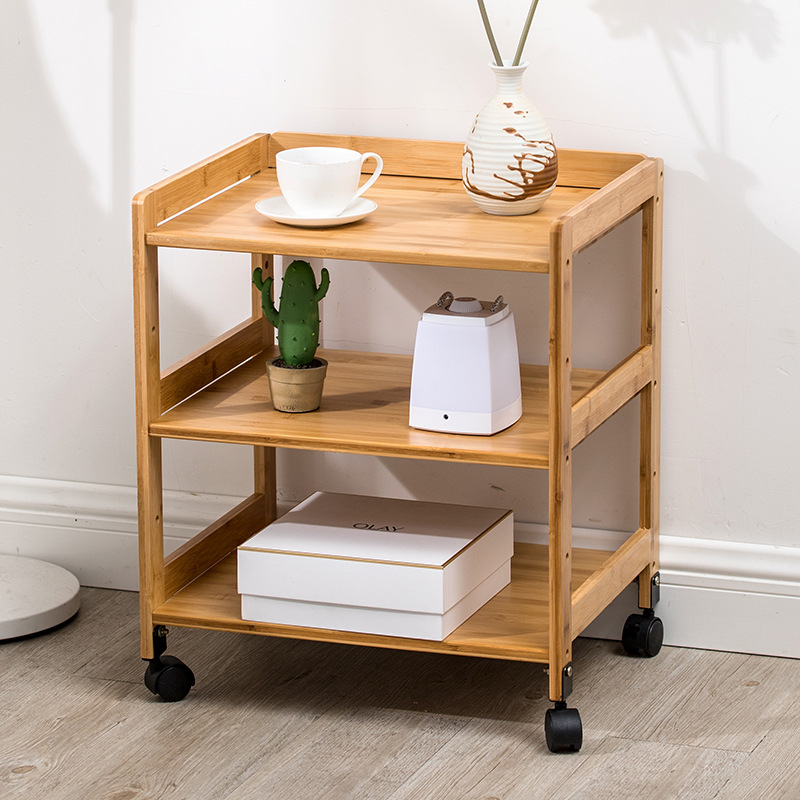 Wooden Cube Cabinet Desk