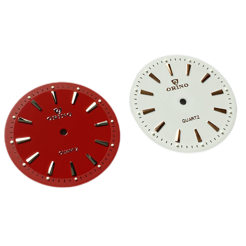 2 toned color painted watch dial