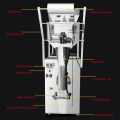 10-100g Customizable packaging machine multi-functional mixed filling and packaging machine