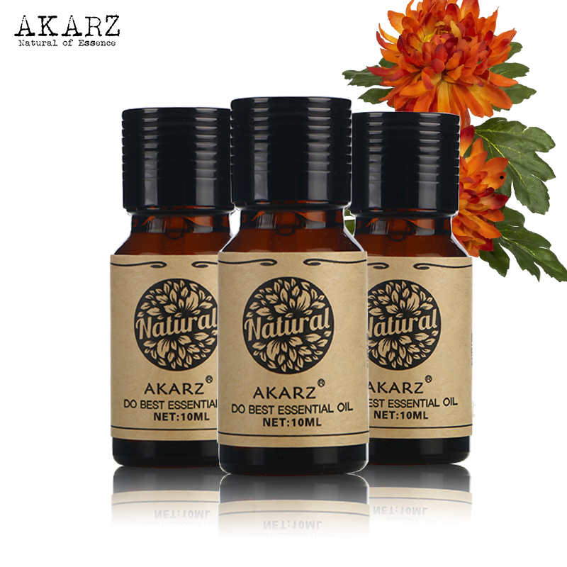 Patchouli Peppermint Musk essential oil sets AKARZ Famous brand For Aromatherapy Massage Spa Bath skin face care 10ml*3