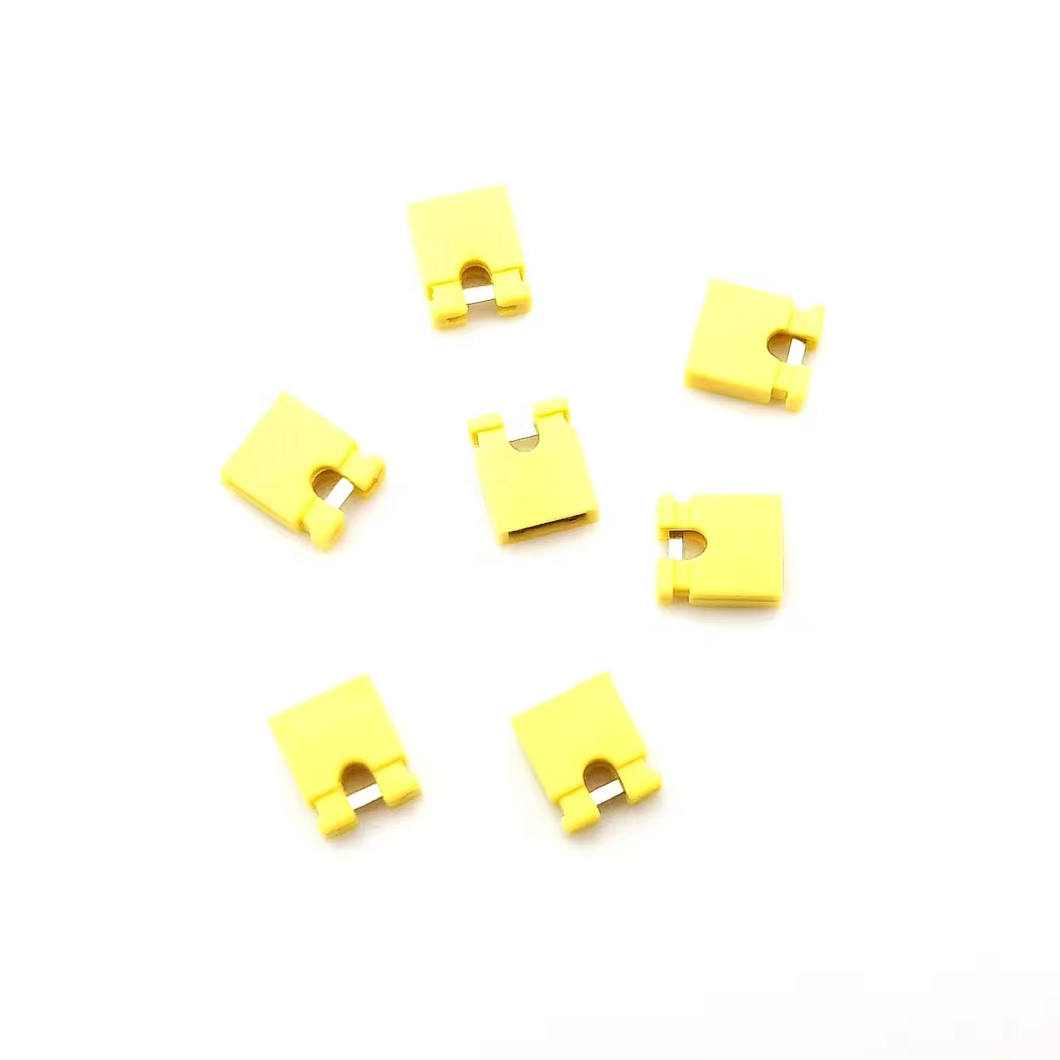 2.54mm Pitch Mini Jumper H:6.0 1x2P Yellow