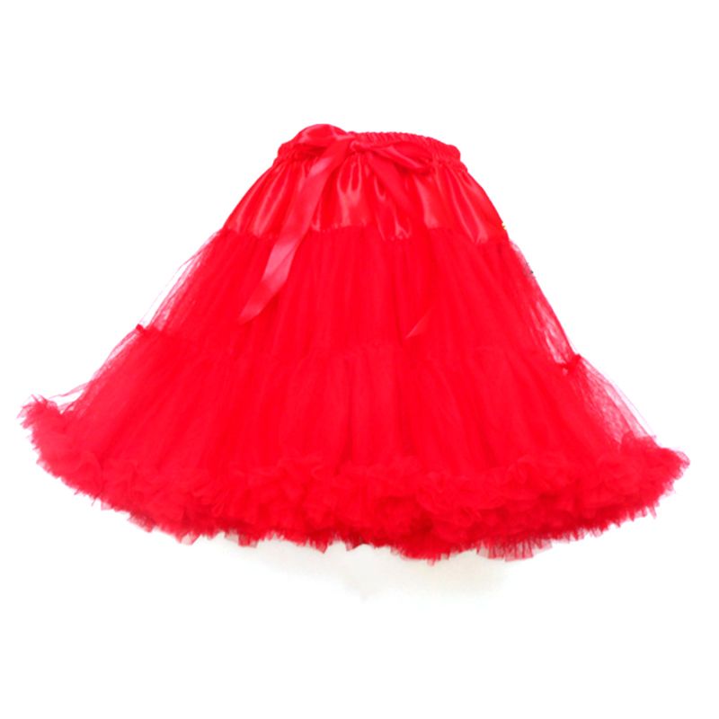 Women Multi-Layer Pleated Ballet Dance Short Tutu Skirt Puffy Drawstring Waist Hoopless Cosplay Petticoat Crinoline Underskirt