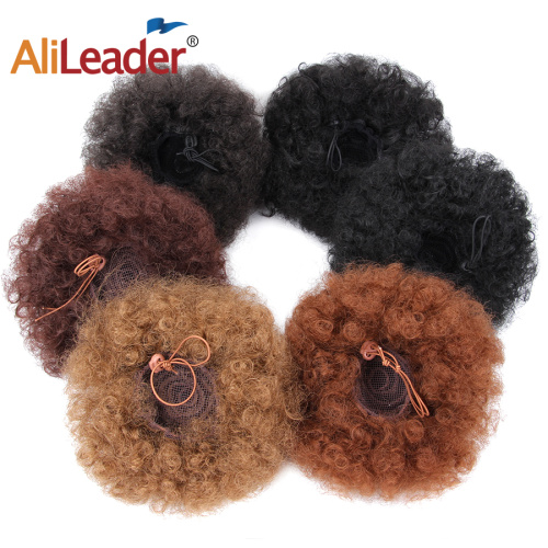 Short Afro Curly Wrap Drawstring Hair Puff Chignon Supplier, Supply Various Short Afro Curly Wrap Drawstring Hair Puff Chignon of High Quality