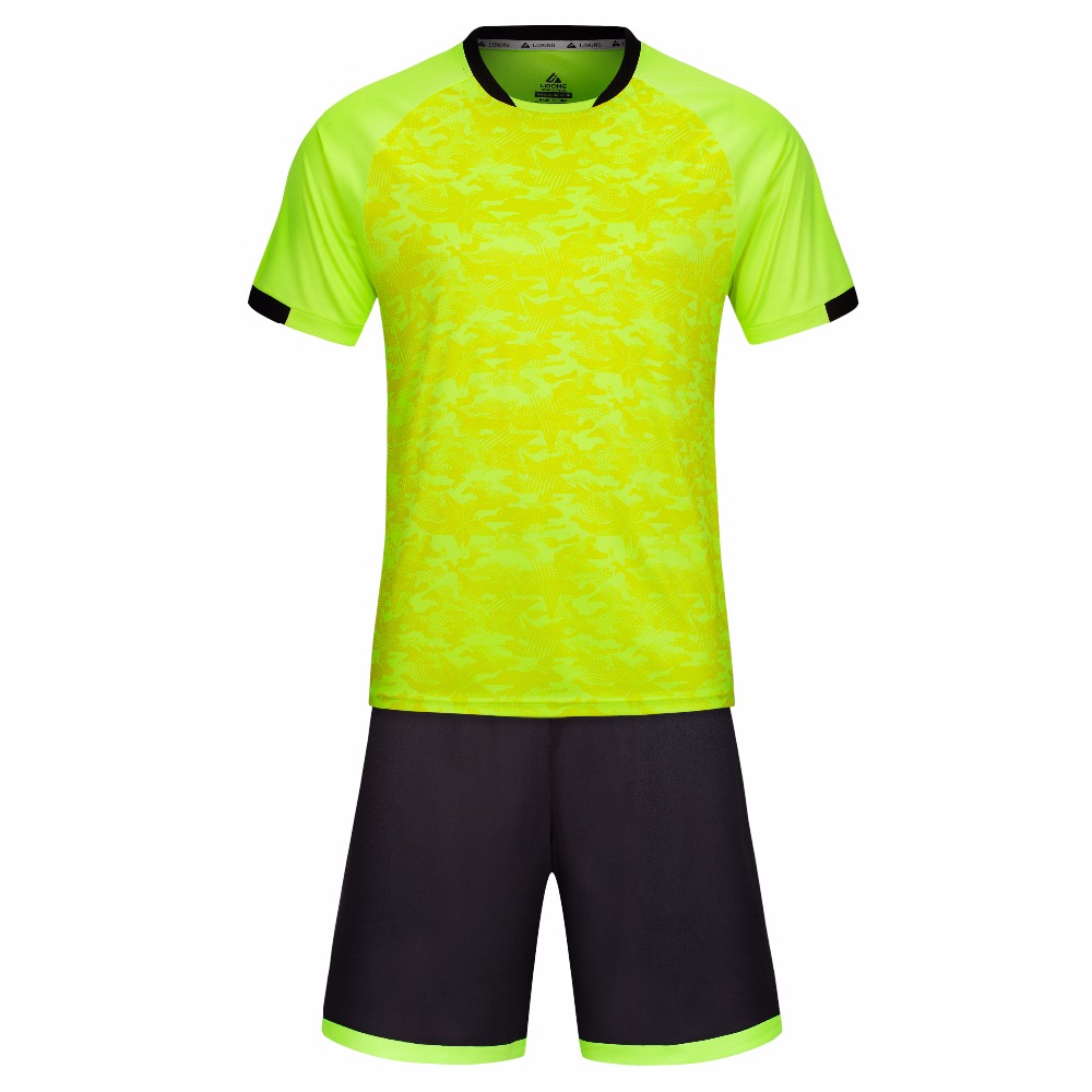 2020 New Survetement Football Training Suit Soccer Jerseys Set Maillot De Foot Futbol Kits Shirt Short Tracksuit Blank Customize