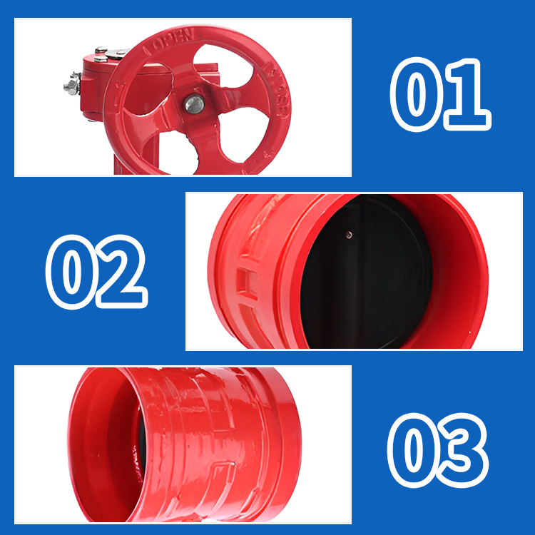 Turbine Groove Butterfly Valve