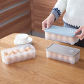 Egg Storage Case Holder Box Fridge Freezer Eggs Storage Boxes Bins Organization Egg Storage Box 10 Grid Food Container Kitchen