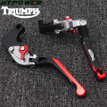 High quality Adjustable Folding Extendable Brake Clutch Lever For TRIUMPH STREET TWIN 2016-2018 FREE SHIPPING Motorcycle
