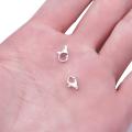925 Sterling Silver Findings Lobster Clasp Hooks 2pcs/lot 8mm 9mm End Connectors For DIY Jewelry Making Findings Accessories