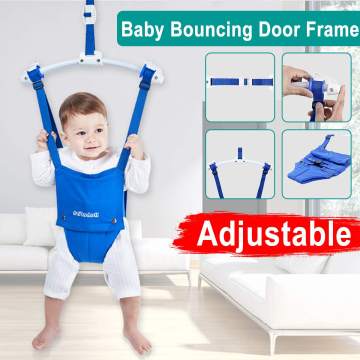 Baby Jumper Exerciser With Door Clamp Baby Exerciser For Active Baby Kids Jump And Have Fun Toy Swing Hammock Seat