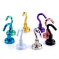1pcs Magnetic Hanging Hook Metal Plated Magnet Iron Strong Hook Travel Accessory For Kitchen Bathroom Shed Cabinets Garage Hooks