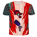 Boys Girls Summer New Game Among Us Printed 3D T-shirt Kids Cartoon Tops Tees T Shirt Tshirt 4-14 Year Children Harajuku Clothes