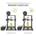 LONGER LK1 3D Printer with 2.8" Touch Screen Big Printed Volume Unique Frame Design Resume Printing 3D Print Printer 3D