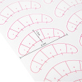 70pairs/pack Fashion Beauty Paper Patches 3D Eyelash Under Eye Pads Lash Eyelash Extension Eye Tips Sticker Wraps Make Up Tool