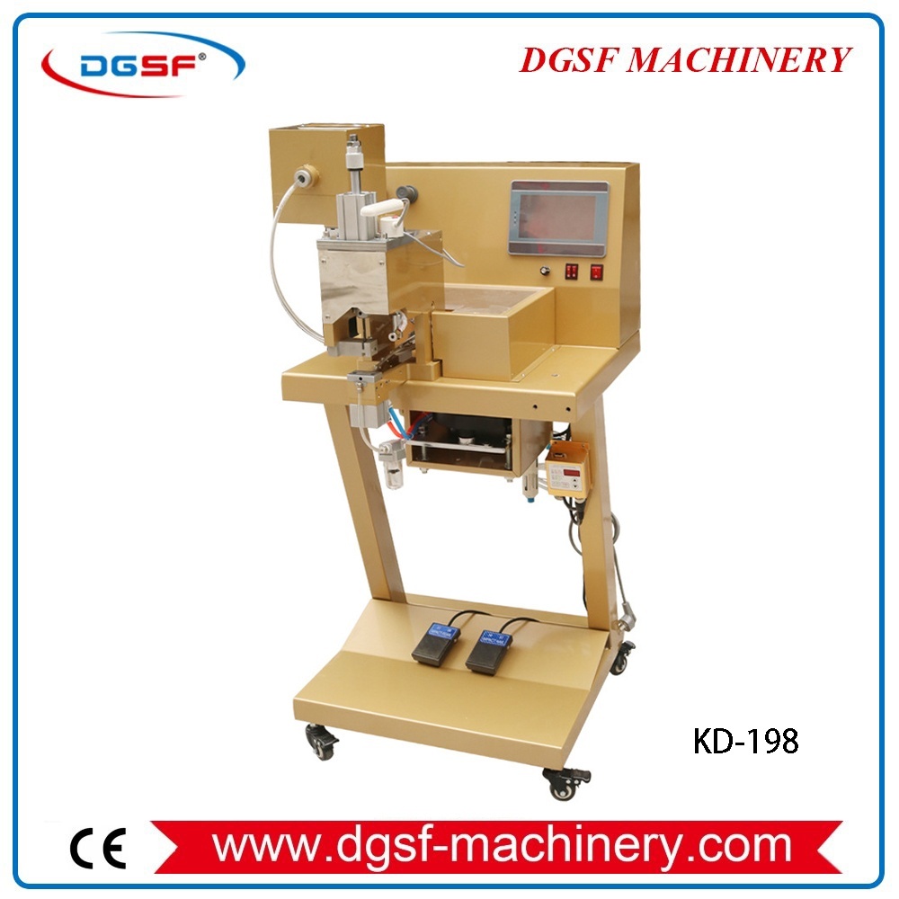 KD-198 Automatiefour claws nail base button plasticpearlattaching machine (1)
