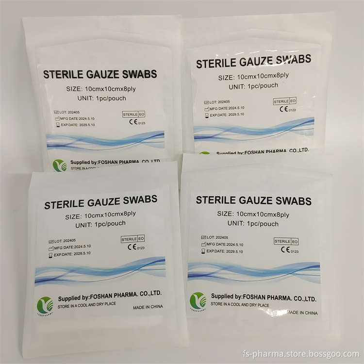 Sterile Gauze Pads Alcohol