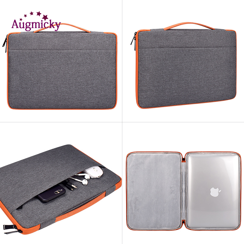Men Laptop Bag Sleeve Handbag Notebook Carrying Case For Macbook Air Pro 11.6 13.3 15.6 Inch Dell Asus Microsoft women Mouse Bag