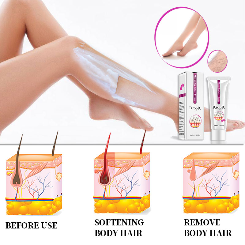 Mango Depilatory Body Painless Effective Hair Removal Cream Universal Whitening Hand Leg Armpit Hair Loss Depilation Strips Wax