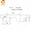Free shipping 10meters/lot T2.5 10mm Timing belt width 10mm PU openg belt for RepRap Prusa Mendel Huxley CNC Robotics