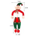 The New Christmas Telescopic Rod Faceless Doll Window Is Decorated With Tree Dolls Elves Hug The Tree Decoration Supplies