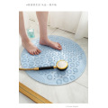 Bath Tub Mat PVC Round Bathroom Non-slip Suction Pad Cushion Massage Foot Pad with Suction Cups and Drain Holes Useful